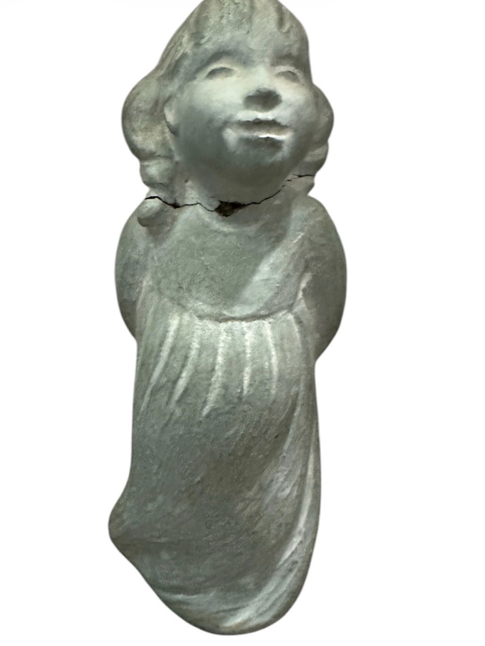 Isabel Bloom Decorative Standing Girl Statue - vintage 1999  Home Art Accent